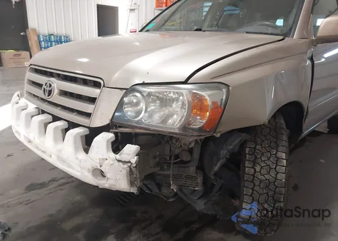 2006 Toyota Highlander V6 from USA, damaged, VIN JTEDP21A660104044